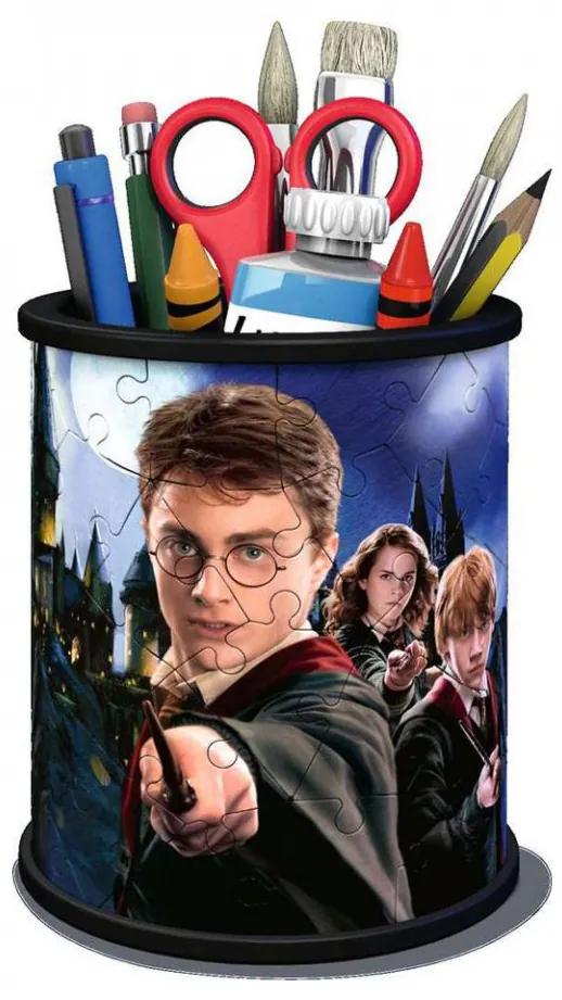 Suport pixuri din puzzle 3D 54 piese licenta Harry Potter