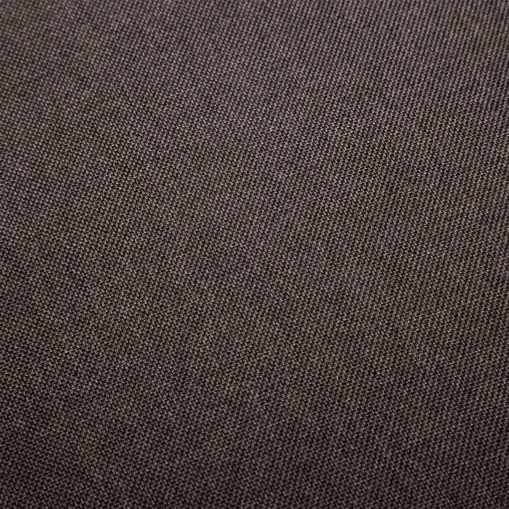 Scaun de birou pivotant, gri taupe, material textil 1, Gri taupe