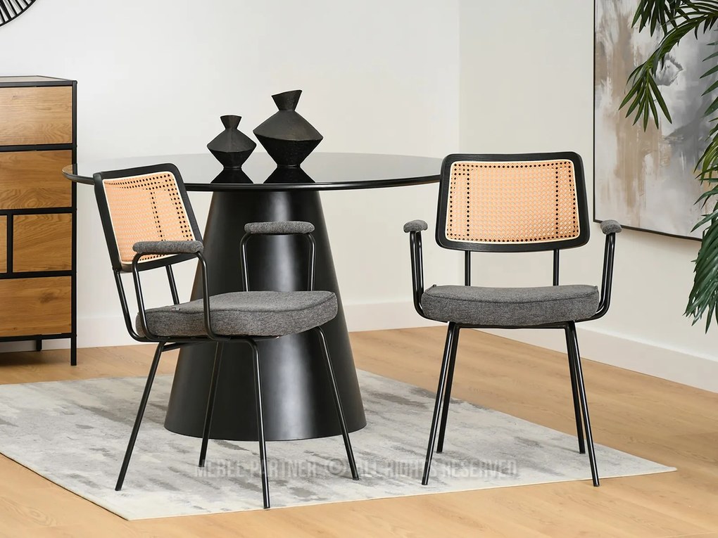 Scaun Cleo (grafit + negru). 1110977