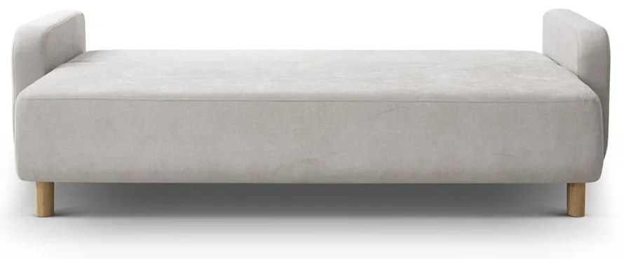 Canapea bej extensibilă, cu spațiu de depozitare 231 cm Elen – Micadoni