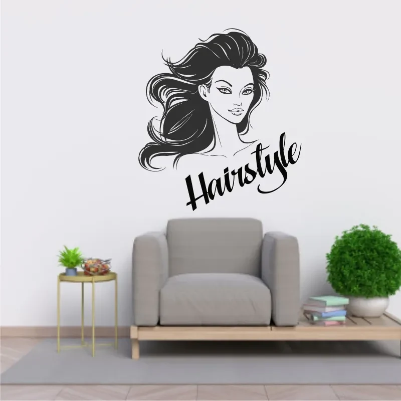 Sticker perete Coafor 12