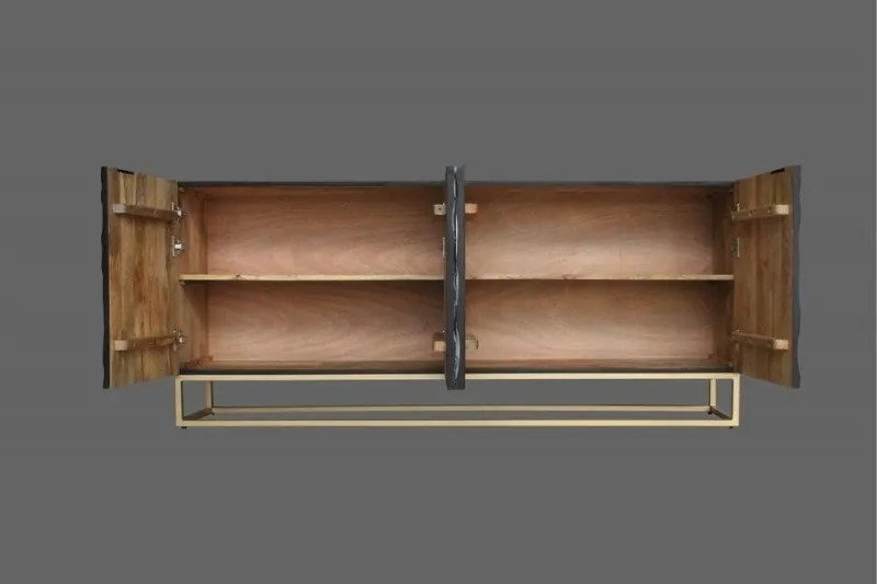 Comoda cu model mozaic 3D Vulcano 177cm