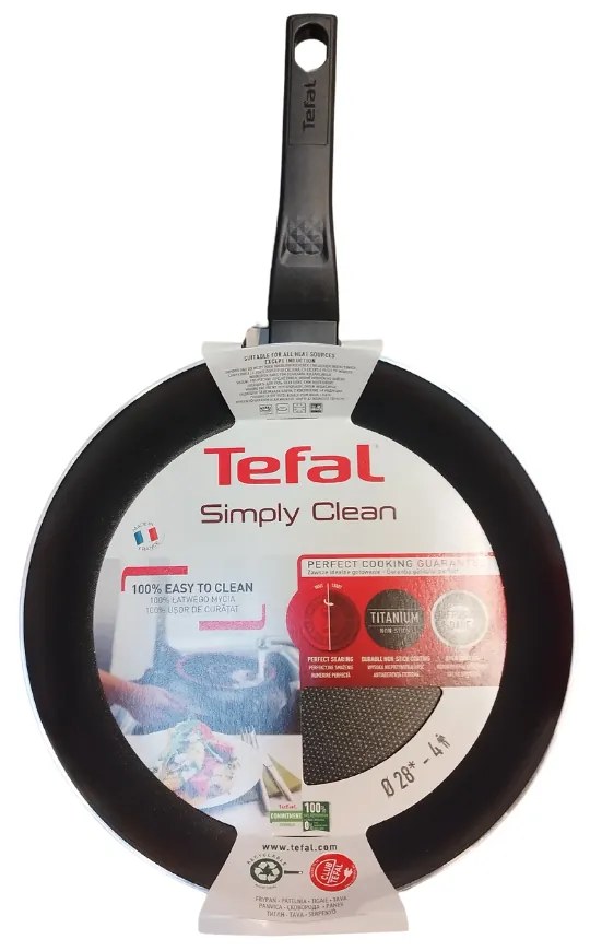 Tefal Simply Clean Tigaie Aluminiu 28 cm