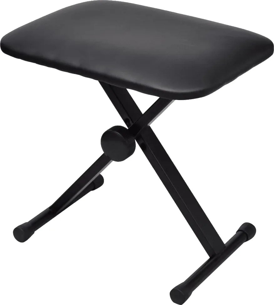 vidaXL Scaun pentru clapă & pian reglabil, pliabil