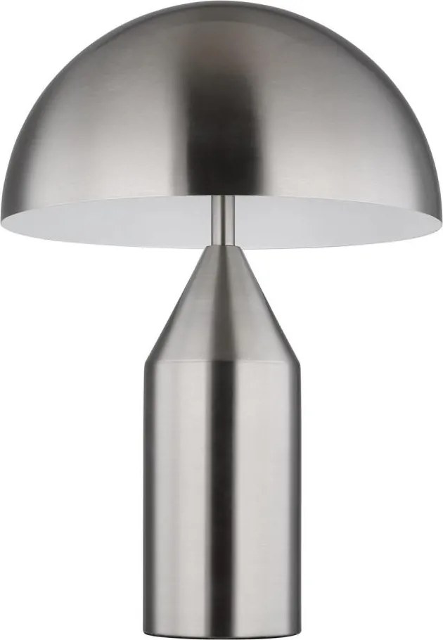 Globo 21030N - Lampă de masă ATOMA 2xE27/40W/230V crom mat