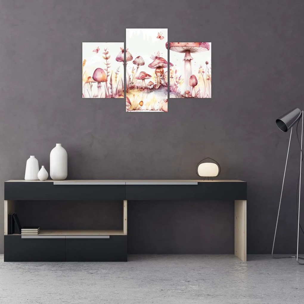 Tablou - Zâna Roz (90x60 cm)