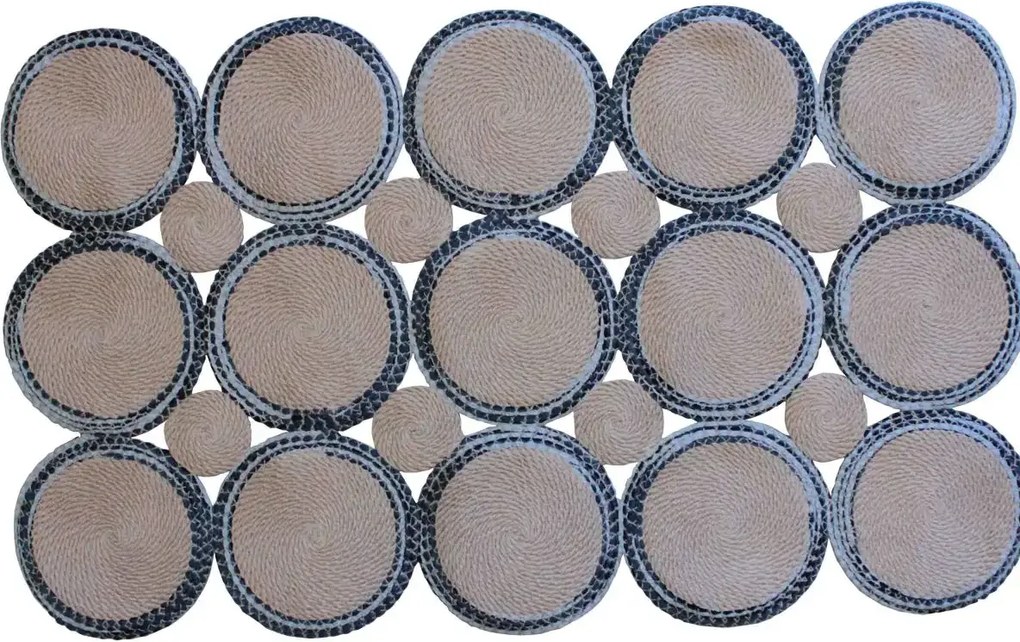 Covor iută Bolero Homs, 90X150 cm,10017-1