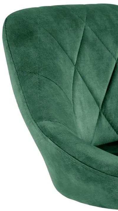 Scaun de bar H101 velvet verde