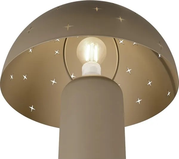 Reality - Lampă de masă SETA 1xE14/28W/230V taupe
