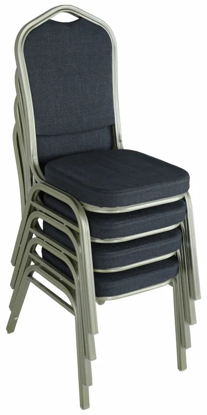 Scaun, gri/champagne, ZINA 2 NEW