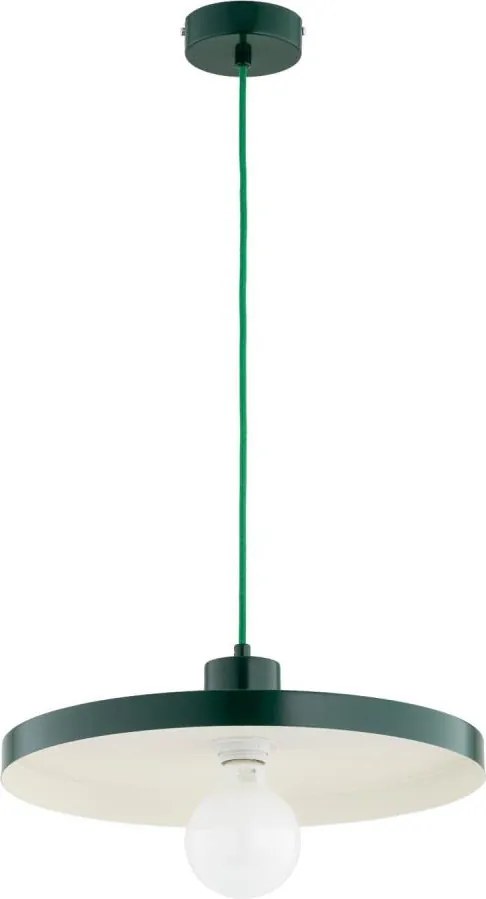 Pendul pe cablu ETERI 1xE27/15W/230V verde