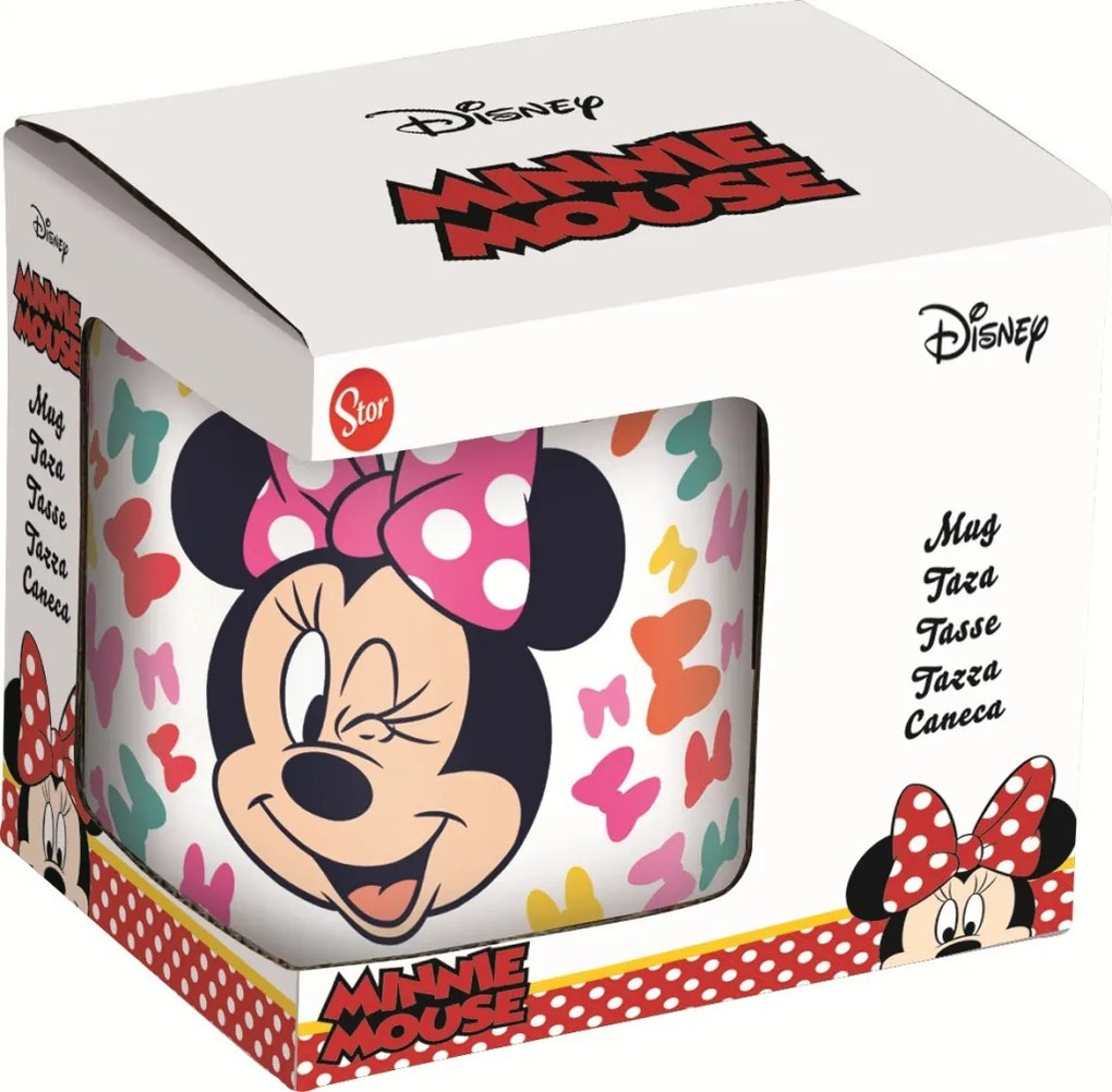 Disney Minnie Bows Cana din porțelan 235 ml (8 oz) în cutie de cadou