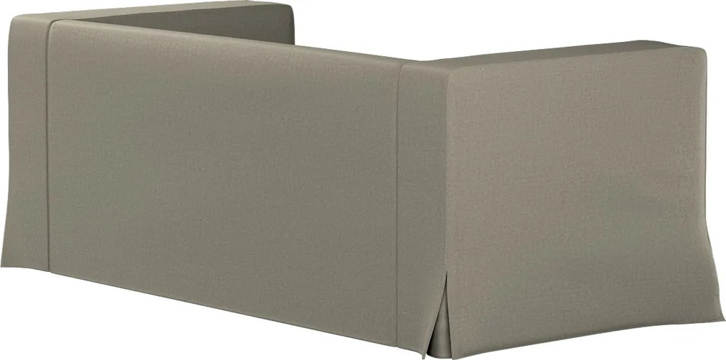 Husă canapea Klippan cu 2 locuri, lungă, cu pliuri contrastante