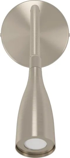 Eglo 901783 OLIVANDINO - lampă de perete LED flexibilă cu USB, 3,8W/230V, crom