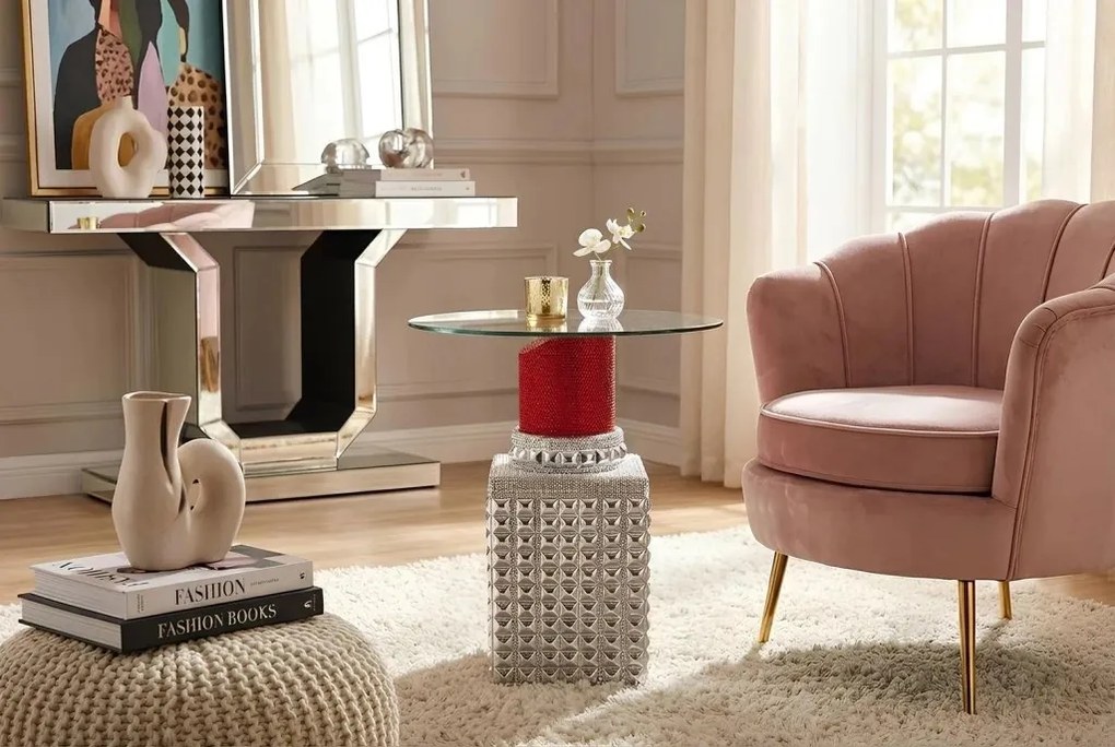 Masa bistro stil pop art modern LIPSTICK 75cm