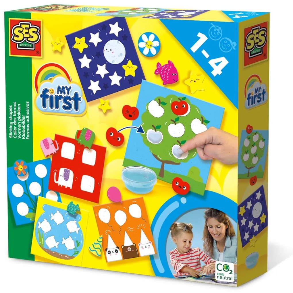 My first - Set creativ de lipit forme