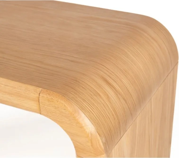 Masă consolă în culoare naturală 38x120 cm Brave – Zuiver