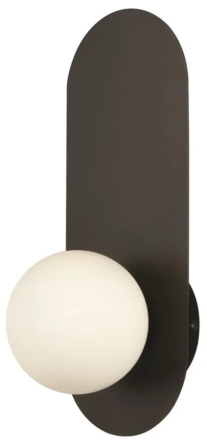 Aplica de perete design modern minimalist Bao negru