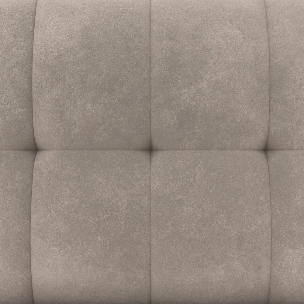 Colțar bej cu tapițerie din catifea Hartford – Støraa