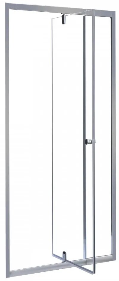 Ușă de duș reglabilă flexibilă 76-91x185 cm
