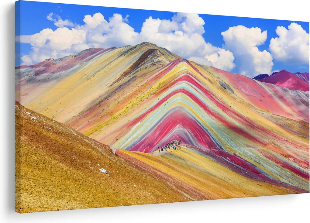 Tablou - Muntele Curcubeu, Peru (90x60 cm)