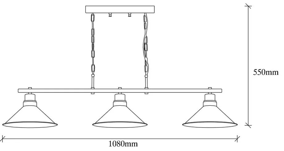 Lustră neagră Sivani – Opviq lights