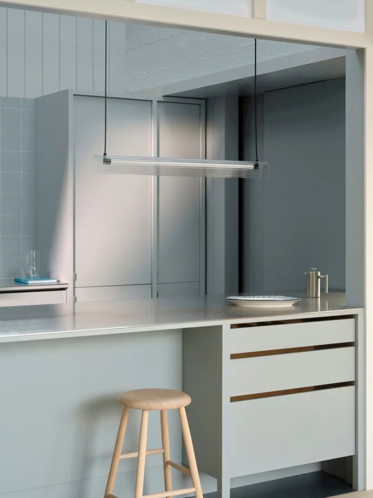 Lustra LED suspendata design liniar Aliani