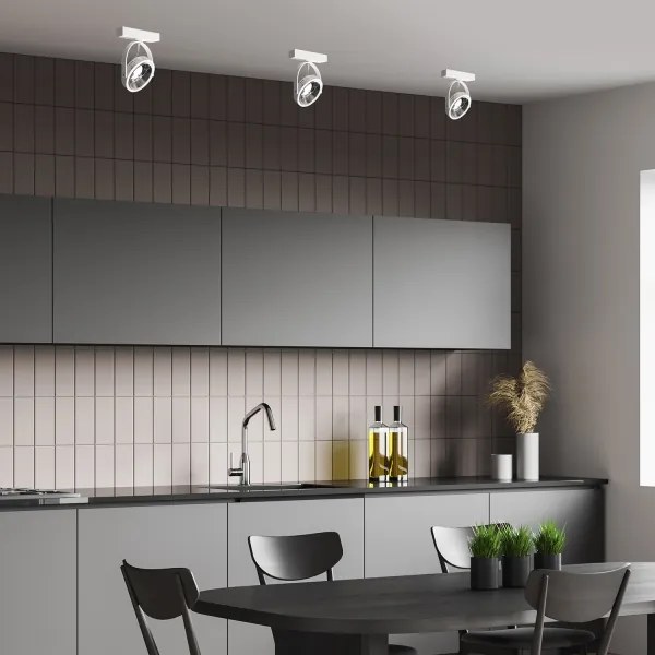 Spot de perete LUGAR 1xAR111 - GU10/25W/230V