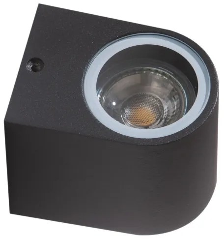 Aplică de exterior RIMINI 1xGU10/35W/230V IP54 rotundă Azzardo AZ4265