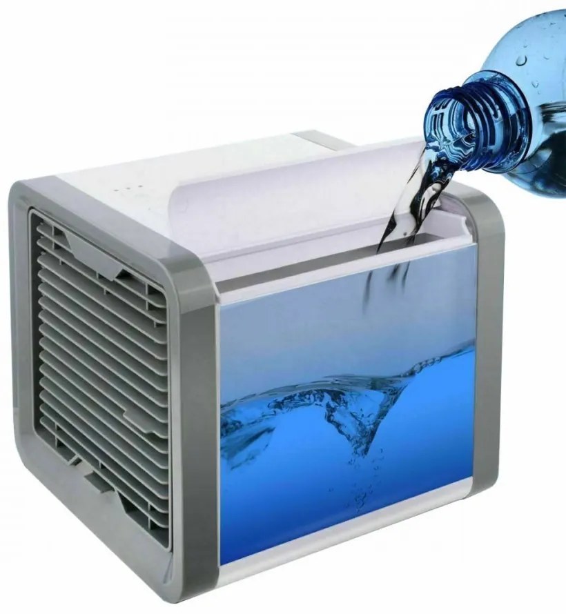 Mini ventilator de birou cu apă, USB