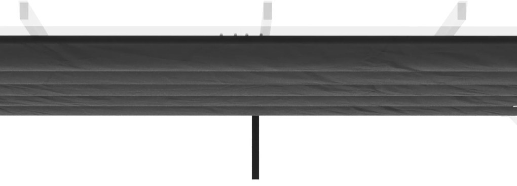 Outsunny Copertina retractabila pentru pergola, Copertina de rezerva din material textil pentru pergola de 3 x 3 (m), gri inchis | AOSOM RO