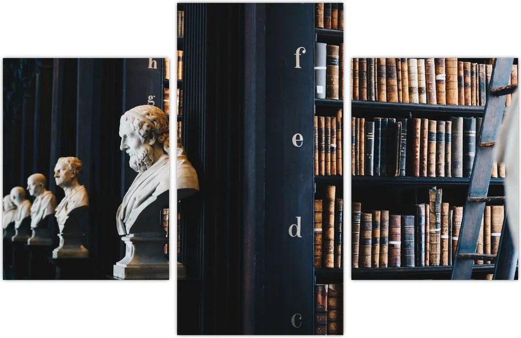 Tablou - La bibliotecă (90x60 cm)