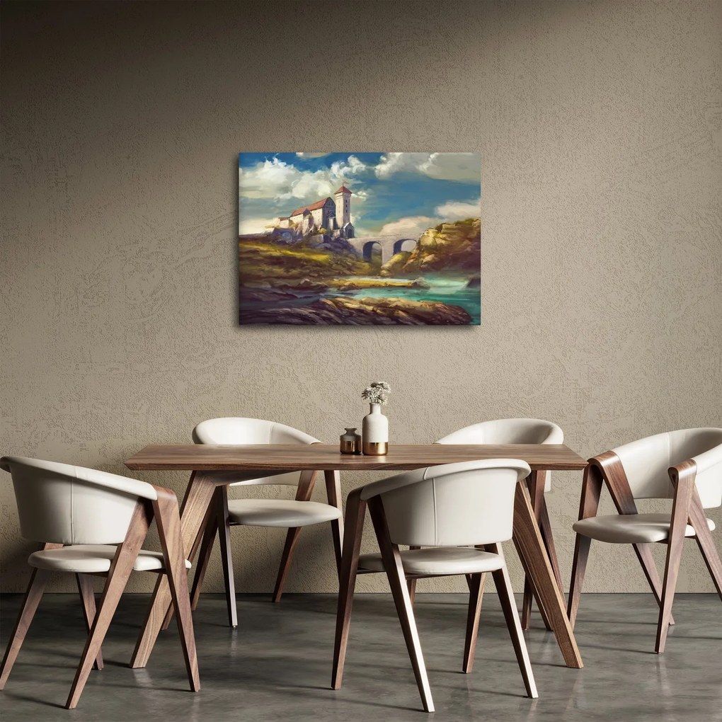 Tablou - Castelul medieval (70x50 cm)