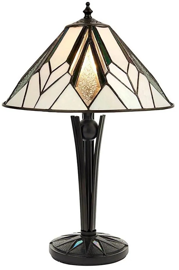 Endon 70365 - Lampă de masă Tiffany ASTORIA 1xE14/40W/230V Ø 30 cm