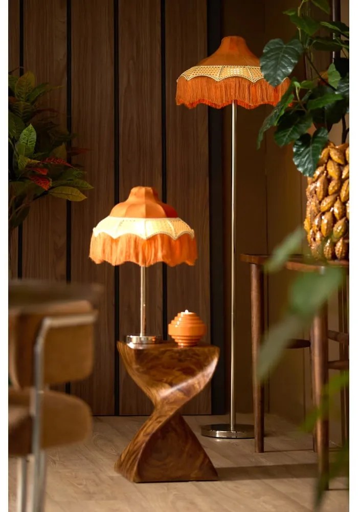 Abajur portocaliu ø 45 cm Mizia – Light &amp; Living