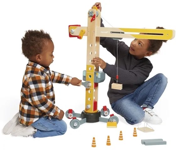 Janod - Macara din lemn BOLID