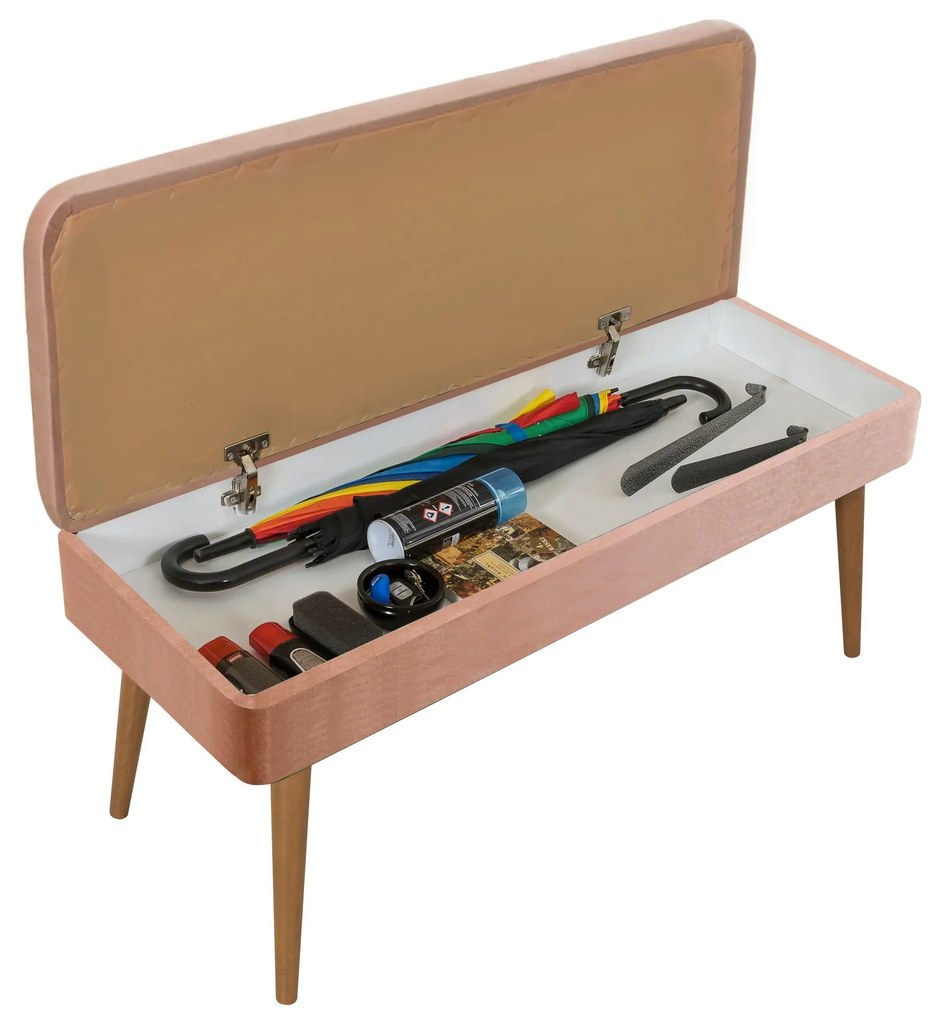 Mobilier pentru hol Maluxe Posy (Stejar sonoma + Piatră). 1089076
