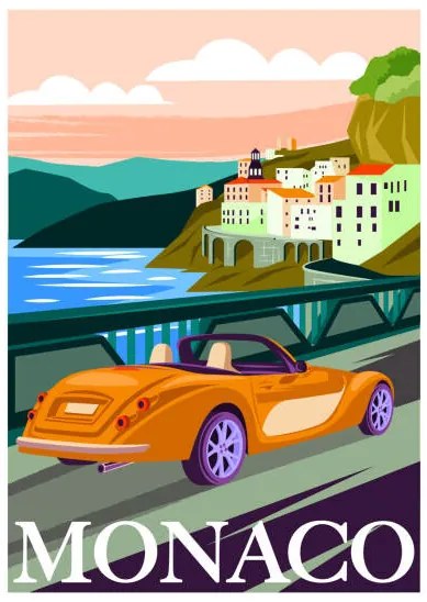 Fotografie Travel Destination Vector Poster, Rudzhan Nagiev