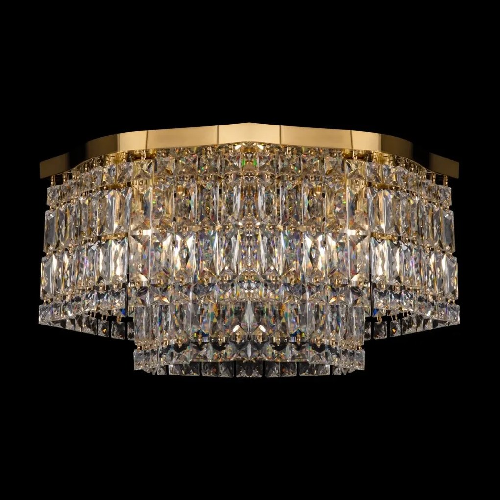 Lustra aplicata eleganta design modern Dune auriu