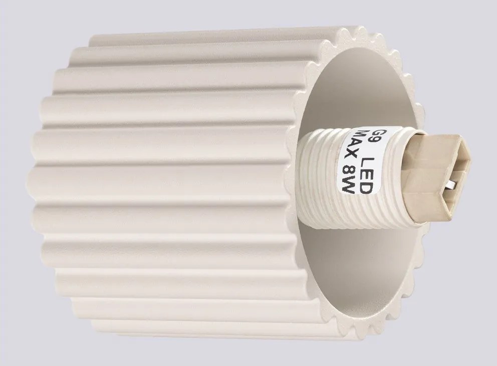 Aplică de perete crem ø 12 cm Orbital – Sollux