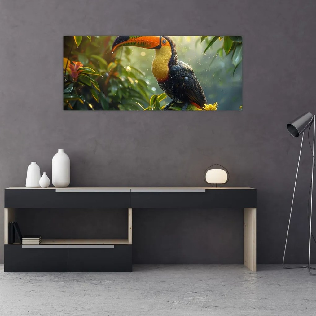 Tablou - Tukan (120x50 cm)
