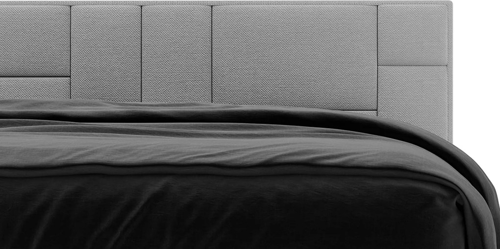 Pat Epic Tapitat cu Saltea 120/140/160/180x200cm - 120x200