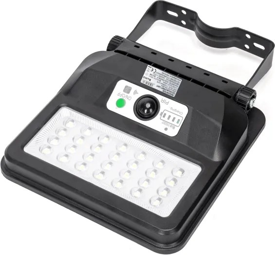 Aigostar -LED Lampă stradală solară cu senzor LED/50W/3,2V 1000mAh 6500K + telecomandă
