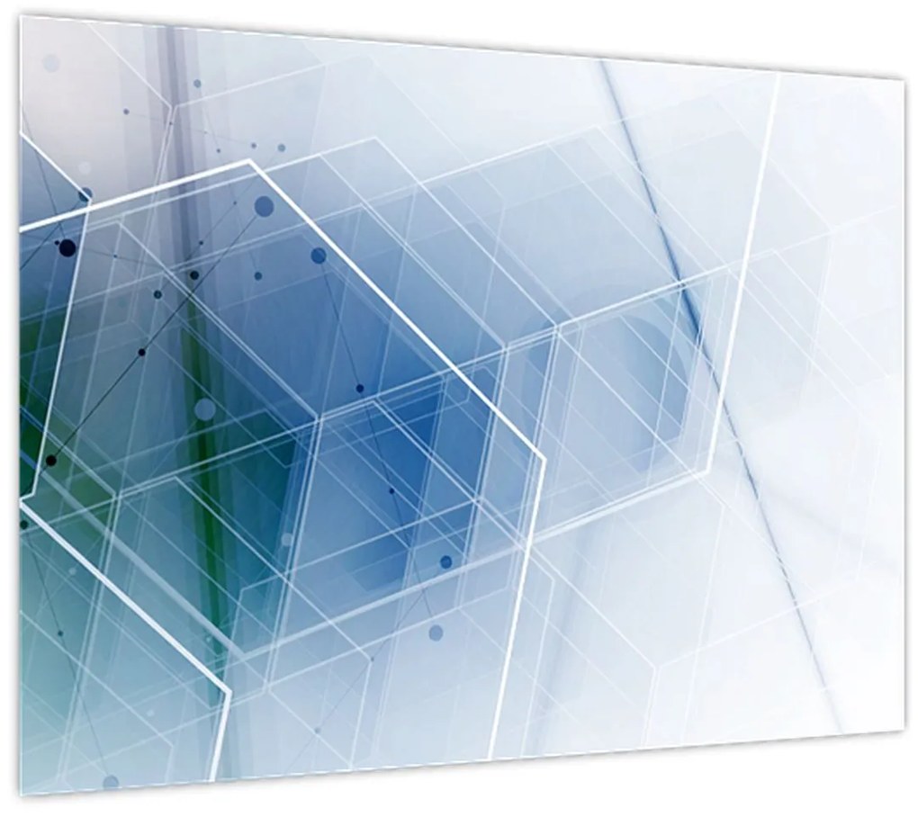 Tablou - Figuri geometrice (70x50 cm)