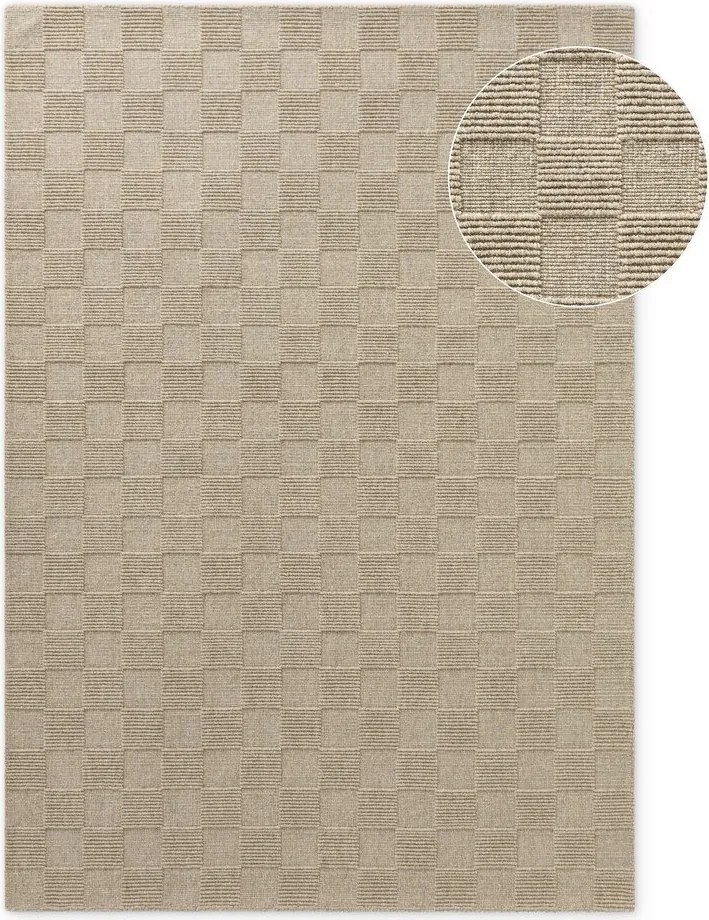Covor bej țesut manual din lână 200x300 cm Scala – Villeroy&amp;Boch