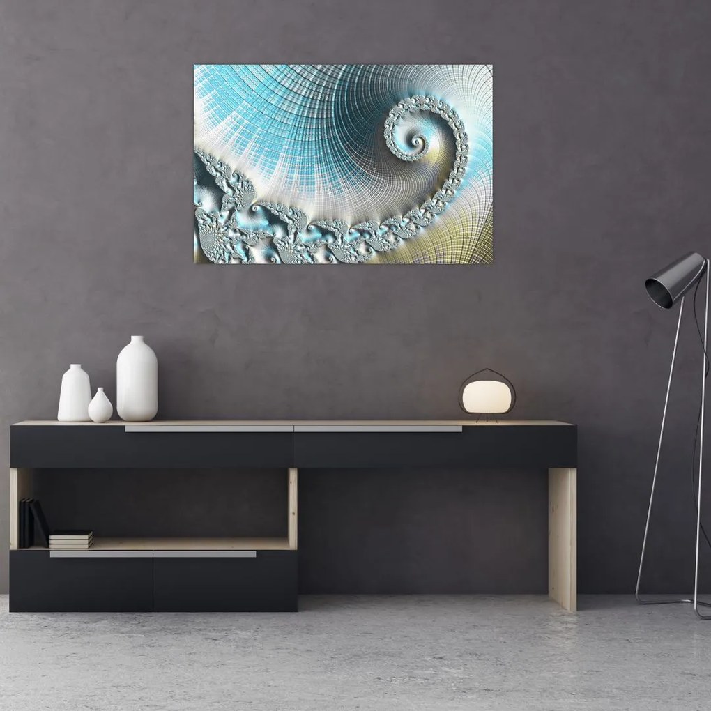 Tablou - Spirale texturate (90x60 cm)