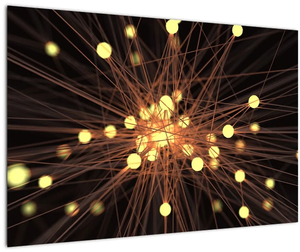 Tablou abstracției (90x60 cm)