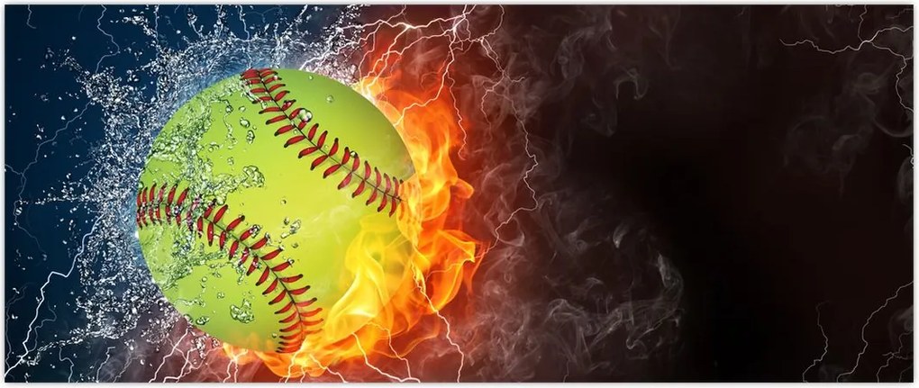 Tablou - Minge de tenis (120x50 cm)