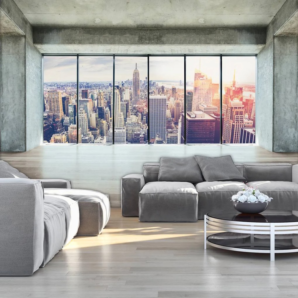 Fototapet - Privire spre New York City (152,5x104 cm)