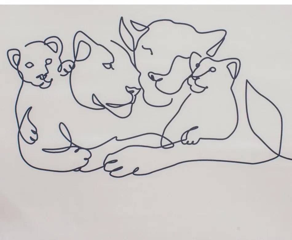 Nou copil pentru copii canapea pat Lion familie